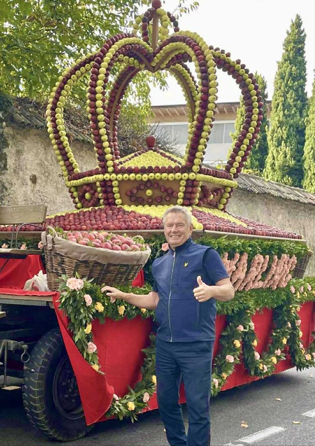 Nydelig alpetur med h�stfest